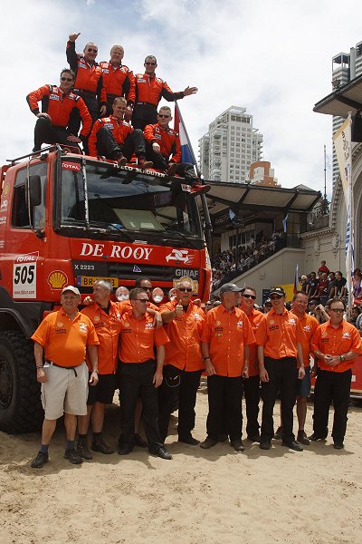 Podium Team de Rooy